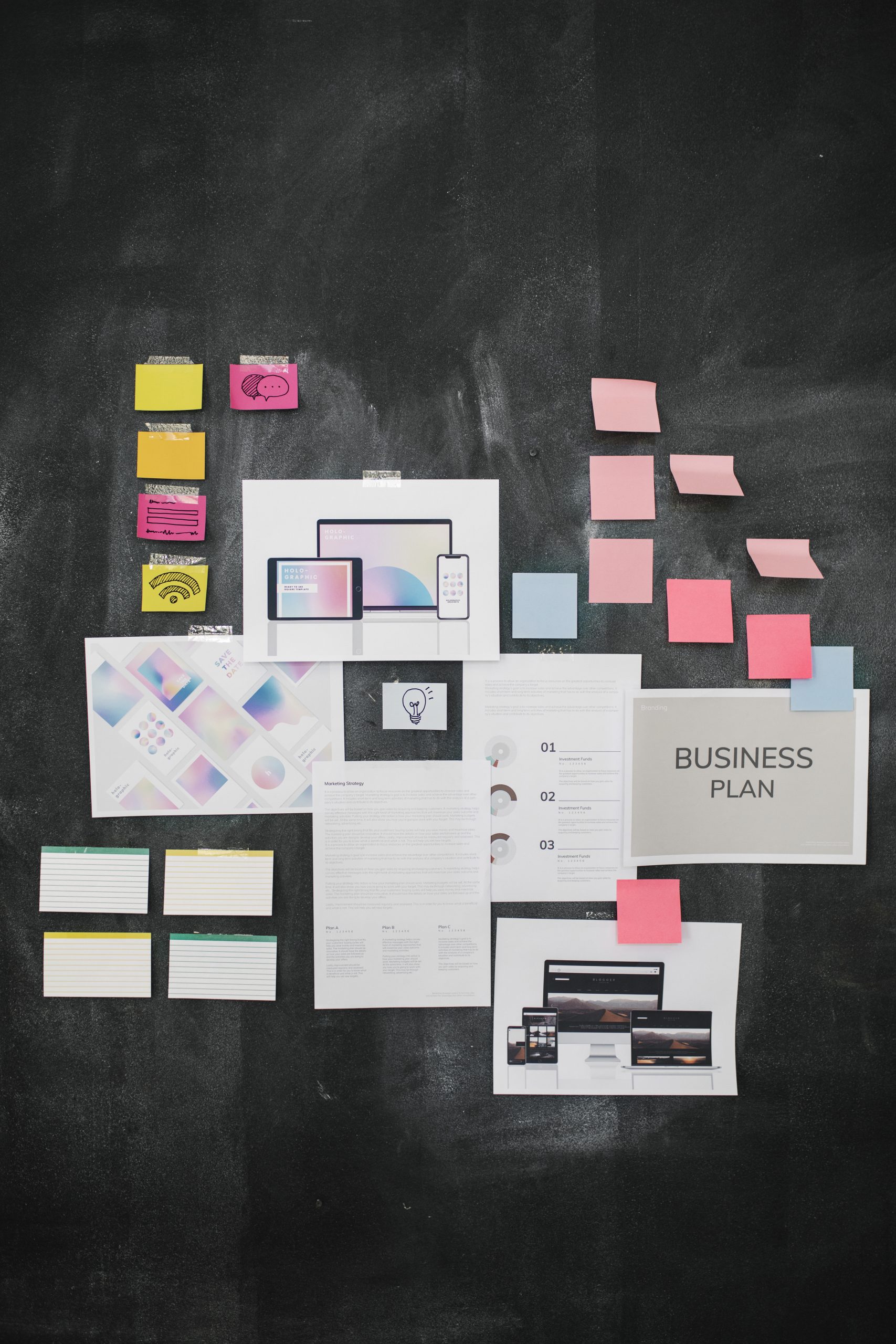 Startup workshop board